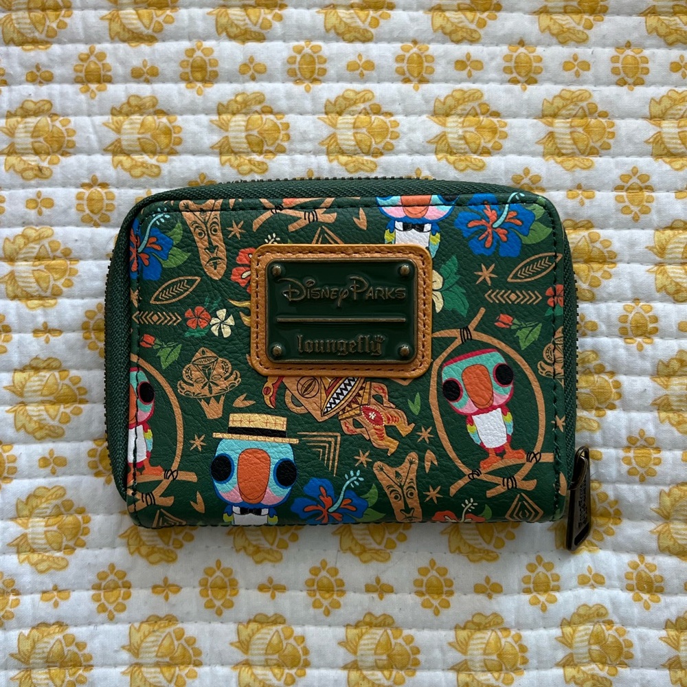 WDW The Enchanted Tiki Room Loungefly Wallet
